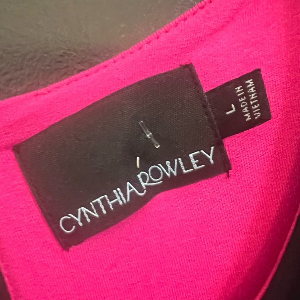 Cynthia Rowley Classic Black Sleeveless A-Line Midi Dress - Picture 5 of 5